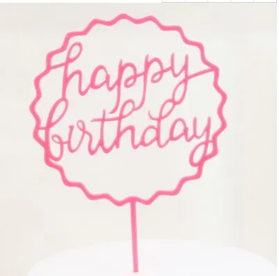 Happy Birthday Cake Topper Acrylic Letter Cake Toppers Party Supplies Happy Birthday Black Cake Διακοσμήσεις για αγόρι 33 σχέδια