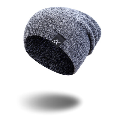 Žieminės kepuraitės moterims Vyrams Lauko Stovyklavimas Žygiai Bėgimas Megzta Beanie Skrybėlė Hip Hop Skrybėlė su skrybėlėmis Unisex žieminė šilta laisvalaikio kepurė