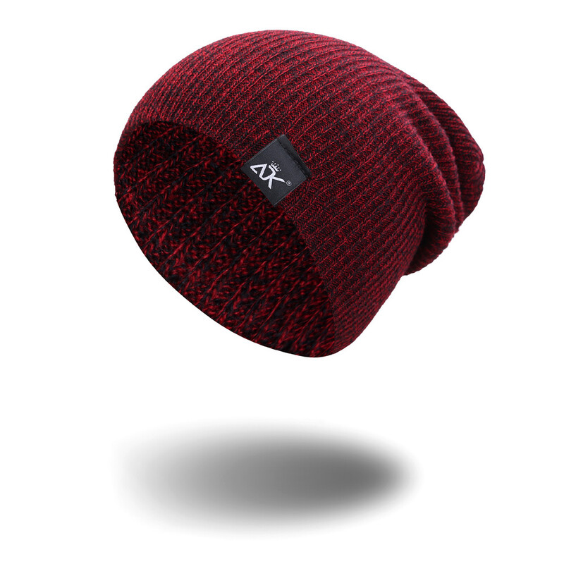 Žieminės kepuraitės moterims Vyrams Lauko Stovyklavimas Žygiai Bėgimas Megzta Beanie Skrybėlė Hip Hop Skrybėlė su skrybėlėmis Unisex žieminė šilta laisvalaikio kepurė