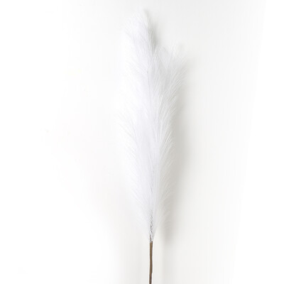 1 τεμ. Faux Pampas Grass Decor Plume Grass Artificial Phragmites australis Διακοσμητικά βάζων Ψεύτικα καλάμια Φυτά Αιώνια λουλούδια