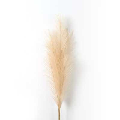1 τεμ. Faux Pampas Grass Decor Plume Grass Artificial Phragmites australis Διακοσμητικά βάζων Ψεύτικα καλάμια Φυτά Αιώνια λουλούδια