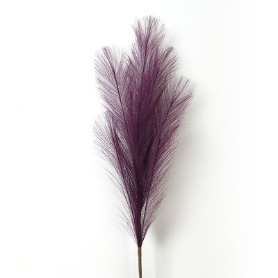 1 τεμ. Faux Pampas Grass Decor Plume Grass Artificial Phragmites australis Διακοσμητικά βάζων Ψεύτικα καλάμια Φυτά Αιώνια λουλούδια