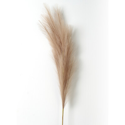 1 τεμ. Faux Pampas Grass Decor Plume Grass Artificial Phragmites australis Διακοσμητικά βάζων Ψεύτικα καλάμια Φυτά Αιώνια λουλούδια