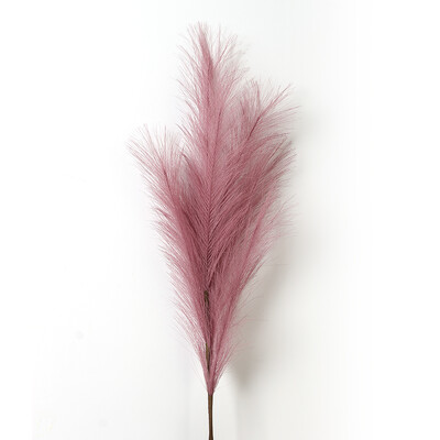 1 τεμ. Faux Pampas Grass Decor Plume Grass Artificial Phragmites australis Διακοσμητικά βάζων Ψεύτικα καλάμια Φυτά Αιώνια λουλούδια