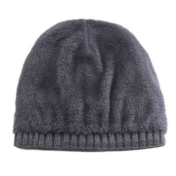 Μάρκα Skullies Beanies Ανδρικά Χειμερινά Καπέλα για Άντρες Καπέλο Γυναικείο Πλεκτό Καπέλο Ανδρικό Ζεστό Παχύ Καπέλο Gorro Γούνα Πλεκτό Καπέλο Beanie