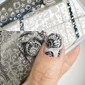 XMQ nagų dailės štampavimo PLOKŠTELĖS OCEAN DESIGNS VASAROS ŠABLONAI