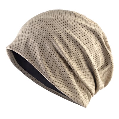 Breathable Beanies Spring Outdoor Casual Skullies Beanies Γυναικείες Καλοκαιρινό Διχτυωτό Λεπτό καπό Gorras Μονόχρωμο Μόδα Μαλακό Καπέλο Ανδρικά