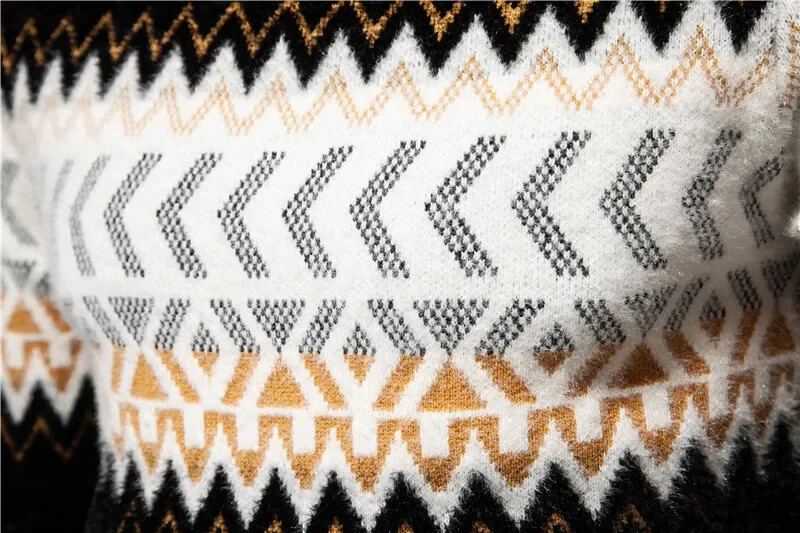 Φθινοπωρινό ανδρικό νέο πουλόβερ απομίμησης βιζόν Μαλακό και άνετο πουλόβερ πουλόβερ ζεστό πλεκτό μόδας