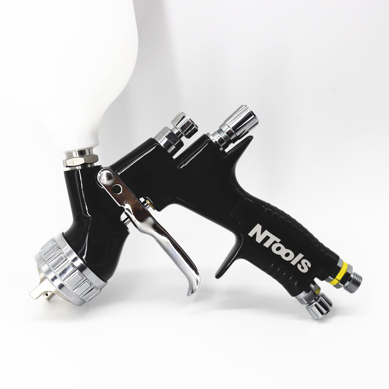 Aukštos kokybės purškimo pistoletas Ntools automobilių dažų purškimo pistoletas TE20/T110 1,3/1,8 mm purkštukų dažų pistoletas vandens pagrindu oro purškimo pistoletas