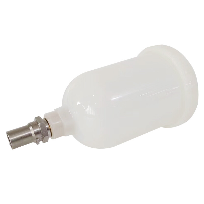 250ml striekacia pištoľ je vhodná pre nemeckú striekaciu pištoľ SATA Model 4400, malú opravárenskú pneumatickú bielu plastovú farbiacu nádobu.