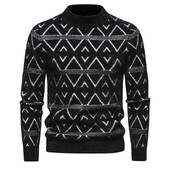 Visokokvalitetni trendovski novi muški pulover od imitacije nerca Mekani i udobni topli pleteni pulover muška odjeća