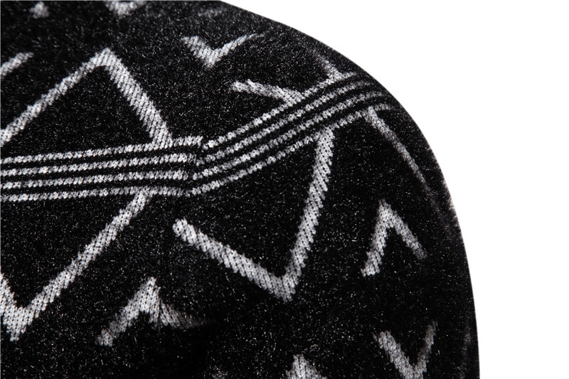 Visokokvalitetni trendovski novi muški pulover od imitacije nerca Mekani i udobni topli pleteni pulover muška odjeća