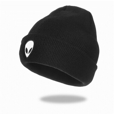 Άνδρες Γυναίκες Κεντημένο εξωγήινο πλεκτό καπέλο δώρο για πάρτι για αγόρι και κορίτσι Νέα δημοφιλή υπαίθρια πλεκτά καπέλα Hip Hop Street