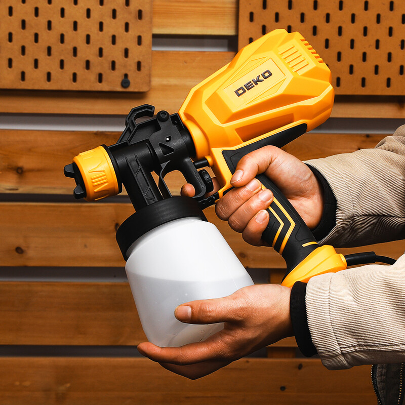 DEKO Naujas produktas DKSG45K1 450W DIDELIOS GALIOS NAMŲ ELEKTROS PURŠKIMO pistoletas Buitinis pasidaryk pats