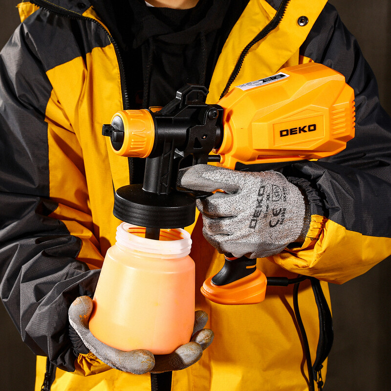 DEKO Naujas produktas DKSG45K1 450W DIDELIOS GALIOS NAMŲ ELEKTROS PURŠKIMO pistoletas Buitinis pasidaryk pats