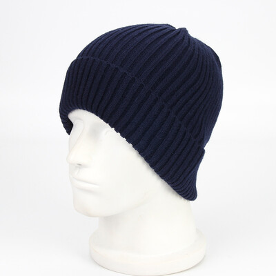 2023 Muški Hiphop Blank Skullies Lady Autumn and Winter Outdoors Vunena pletena kapa Muška kapa kapa velike veličine 54-62 cm
