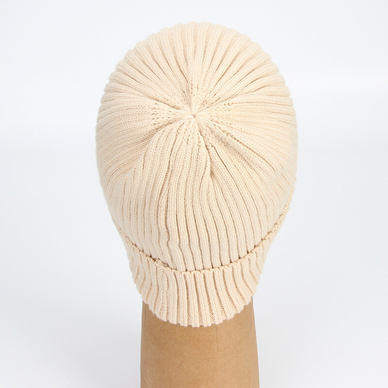 2023 Muški Hiphop Blank Skullies Lady Autumn and Winter Outdoors Vunena pletena kapa Muška kapa kapa velike veličine 54-62 cm