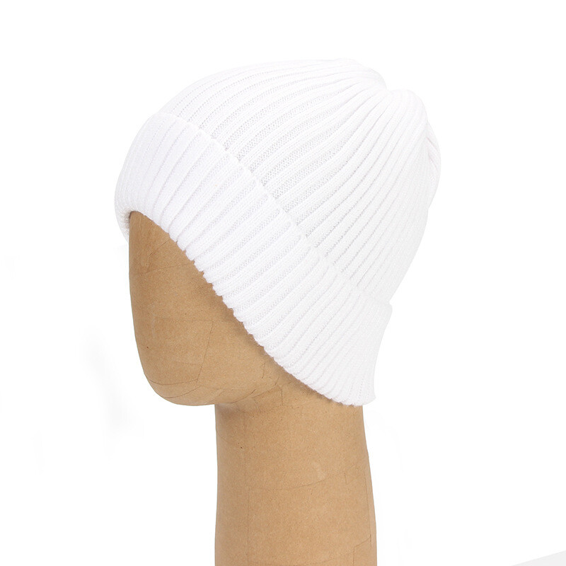 2023 Muški Hiphop Blank Skullies Lady Autumn and Winter Outdoors Vunena pletena kapa Muška kapa kapa velike veličine 54-62 cm
