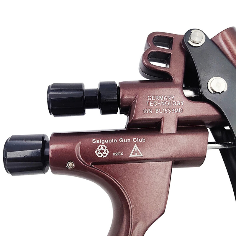 Saigaole 6800B purškimo pistoletai automobilių apdailai, labai rasojantys dažai lakštinio metalo purškimo pistoletai pramoniniai baldai, odiniai purškimo pistoletai