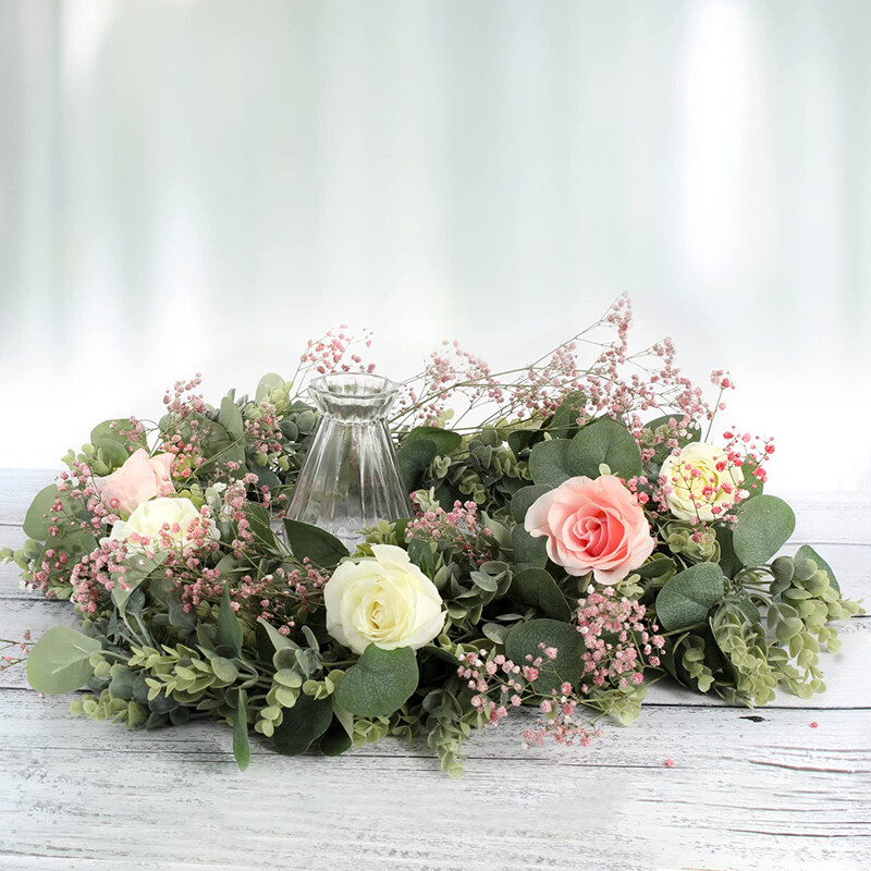 175 cm-es hamis eukaliptusz rattan mesterséges növények szőlő zöld füzér levél selyem borostyán fali függőfüzér otthoni esküvői party dekoráció