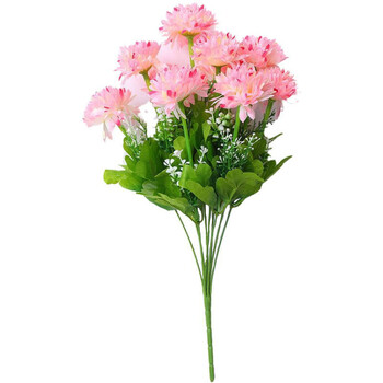 Nordic Simulation Hydrangea Camellia Artificial Green Plant Bouquet Νυφική ανθοδέσμη DIY Home Wedding Table Center Διακόσμηση