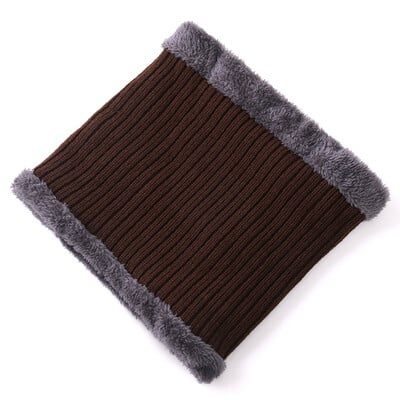 Unisex tople zimske kape Elegantne mekane kapice s krznom s debelim obodom, zimske pletene kape za muškarce i žene Dropshipping