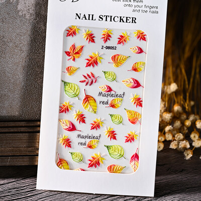 Kalėdų baltų snaigių nagų dailės lipdukas 5D reljefinis animacinis filmas Sniego senelis Briedis Varpelis Nagų lipdukai Slankikliai Kalėdinis manikiūras „Pasidaryk pats“ ir 8*10 cm