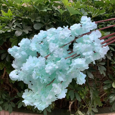 Umjetni trešnjin cvijet Ružičasto bijelo Trešnjino drvo Svileni cvijet Proljetna trešnja DIY Bonsai luk Rekviziti za vjenčanje Dekoracija doma