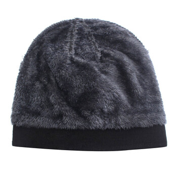 Плетена шапка Мъжки зимни шапки за мъже Жени Beanie Hat Cap Fur Skullies Beanies шапка мъжка Homme Skull Gorro шапка Bonnet Caps