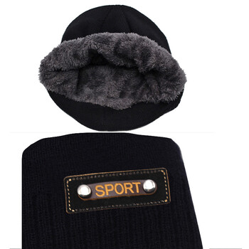 Плетена шапка Мъжки зимни шапки за мъже Жени Beanie Hat Cap Fur Skullies Beanies шапка мъжка Homme Skull Gorro шапка Bonnet Caps