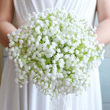 20/10 τεμ. Babys Breath Τεχνητά Λουλούδια Μπουκέτο Πλαστικό Gypsophila Fake λουλούδι για γάμο Κεντρικά πάρτι Διακόσμηση δωματίου σπιτιού