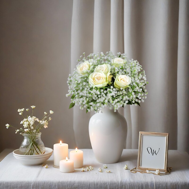 20/10 vnt Kūdikių kvėpavimas dirbtinių gėlių puokštė plastikinė Gipsophila netikra gėlė vestuvėms vakarėlio namų dekoras