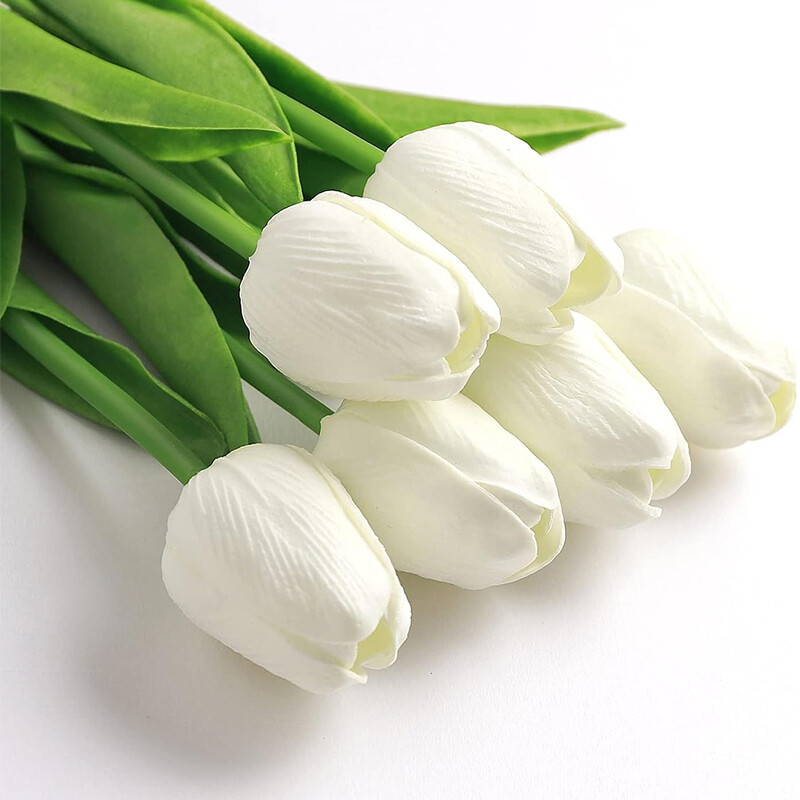 29cm 3/5Pcs tulipan buket umjetnog cvijeća PE pjena lažni cvijet za svadbene svečanosti dekoracija kućne sobe vrt buket dekor