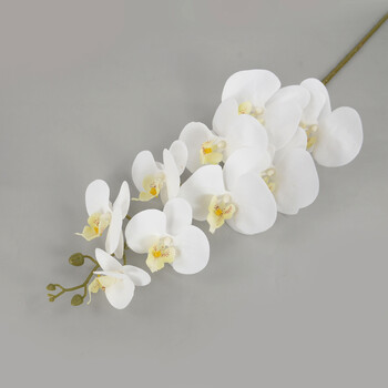 9 Heads 100cm Artificial Butterfly Orchid Flowers Real Touch Moth Orchids Fake Flower for Wedding Festival Party Διακόσμηση σπιτιού