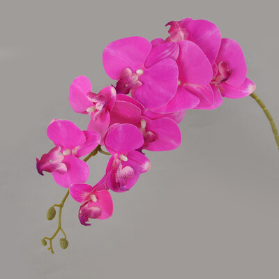 9 Heads 100cm Artificial Butterfly Orchid Flowers Real Touch Moth Orchids Fake Flower for Wedding Festival Party Διακόσμηση σπιτιού