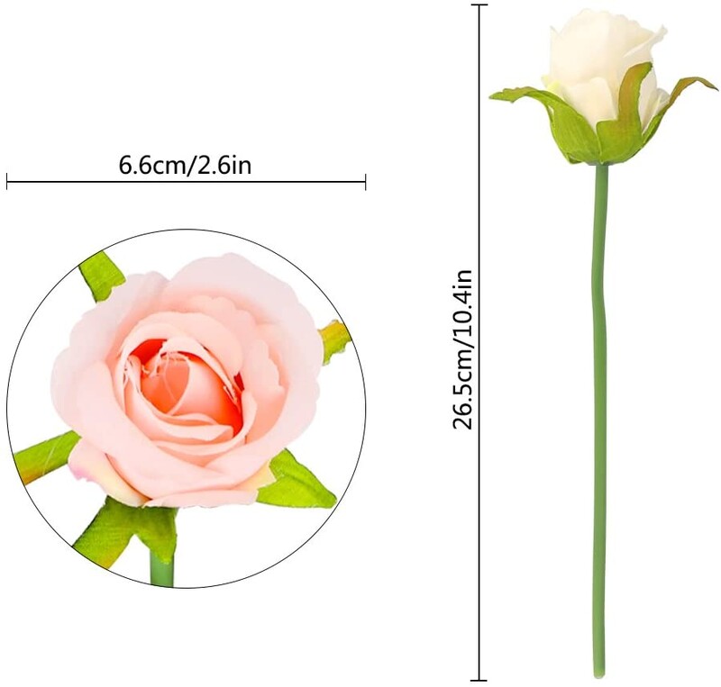 Μπουκέτο 12 κεφαλών τεχνητό μεταξωτό τριαντάφυλλο λουλούδια λευκό ροζ κόκκινο για γάμο νυφικό πάρτι Σπίτι Σπίτι Κήπος Φεστιβάλ Μπαρ Διακόσμηση