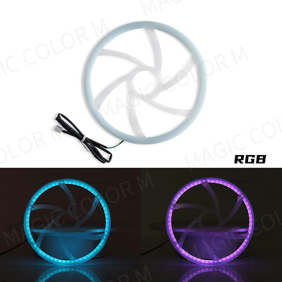 18 σε 1 Car Ambient Light 64 Χρώμα Ακρυλικές Λωρίδες 110cm 90cm 75cm 35cm 20cm Πλήρες Χρώματα RGB Εσωτερικό αυτοκινήτου Bluetooth Έλεγχος εφαρμογής