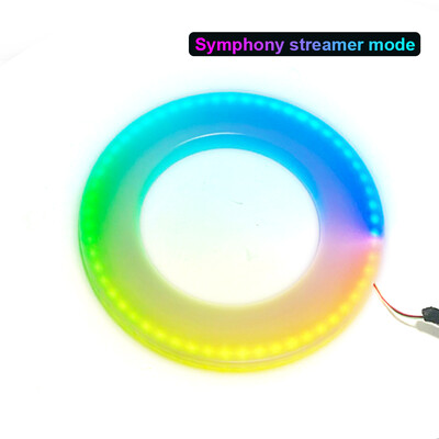 RGB Symphony Dijelovi ambijentalnog svjetla 64 boje 35 cm 75 cm 110 cm LED svjetlosna traka 3 igle/4 igle utikač Atmosferska svjetiljka Dodaci za automobile