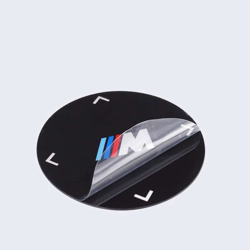 Autocolant pentru buton de acoperire pentru buton multimedia pentru BMW M Power M3 M4 M5 G42 G30 G20 E39 E36 E87 E53 F44 F07 F34 G15 G16 G23 G22