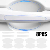 Autocol de protecție invizibil pentru mânerul ușii mașinii Autocolant de protecție anti-coliziune Protecție rezistentă la zgârieturi Autocolante cu benzi transparente Decalcomanii auto