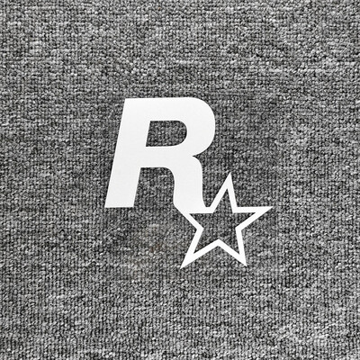 Autómatricák Rockstar Game GTA5 Fényvisszaverő dekoráció Üzemanyagtartály sapkához Szélvédő Lökhárító Csomagtartó Motor D30 Laptop Telefon