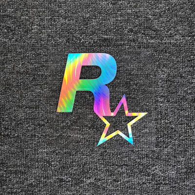 Autómatricák Rockstar Game GTA5 Fényvisszaverő dekoráció Üzemanyagtartály sapkához Szélvédő Lökhárító Csomagtartó Motor D30 Laptop Telefon