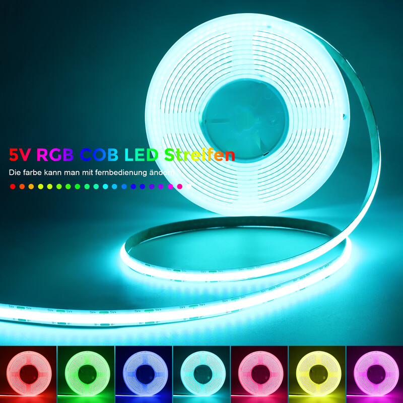 Φως τηλεόρασης LED 1M 2M 3M 5V USB Bluetooth RGB COB Λωρίδα LED Οπίσθιος φωτισμός Έξυπνη λωρίδα LED Φως Για τηλεόραση HDTV διακόσμηση φόντου Φωτισμός
