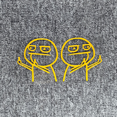 2 ΤΕΜ Αυτοκόλλητα αυτοκινήτου Μεσαίου Δάχτυλου Γελοιοποίηση Αστεία JDM Λέιζερ ανακλαστική διακόσμηση για κράνος μοτοσικλέτας προφυλακτήρα παρμπρίζ πορτμπαγκάζ D25