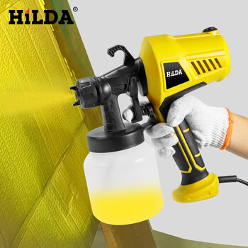 HILDA 800ML Ηλεκτρικό πιστόλι ψεκασμού Ψεκαστήρας χρωμάτων Ηλεκτρικά εργαλεία Έλεγχος ροής Εύκολα Οικιακός Ψεκαστήρας Βαφής