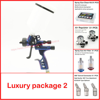 Kvaliteetne pihustuspüstol 6800B värvimispüstol 1,3 mm otsik Suure jõudlusega värvipüstol veepõhine õhupihustuspüstol autode värvimiseks