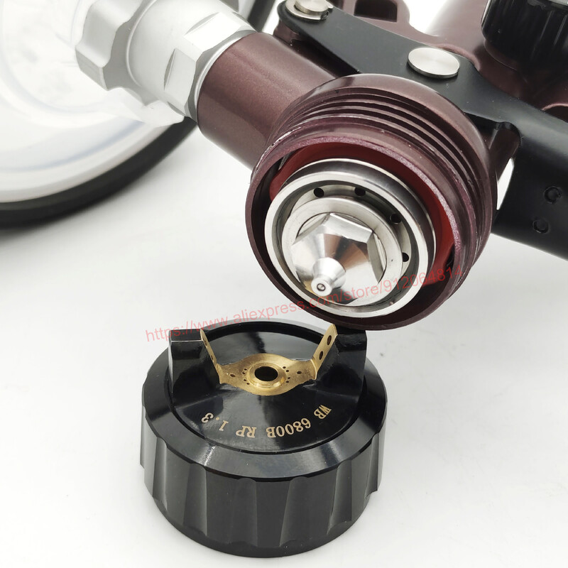 Kvaliteetne pihustuspüstol 6800B värvimispüstol 1,3 mm otsik Suure jõudlusega värvipüstol veepõhine õhupihustuspüstol autode värvimiseks