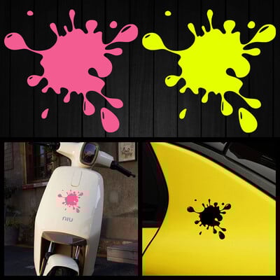 Ανακλαστικά αυτοκόλλητα μοτοσικλέτας Ενδιαφέροντα σημεία Αξεσουάρ βινυλίου Decal Διακόσμηση μοτοσικλέτας σκούτερ Σώμα τανκ Κράνος παρμπρίζ