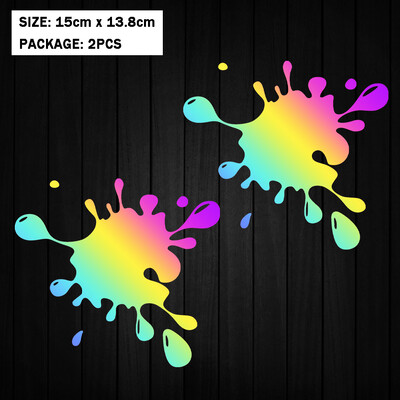 Ανακλαστικά αυτοκόλλητα μοτοσικλέτας Ενδιαφέροντα σημεία Αξεσουάρ βινυλίου Decal Διακόσμηση μοτοσικλέτας σκούτερ Σώμα τανκ Κράνος παρμπρίζ