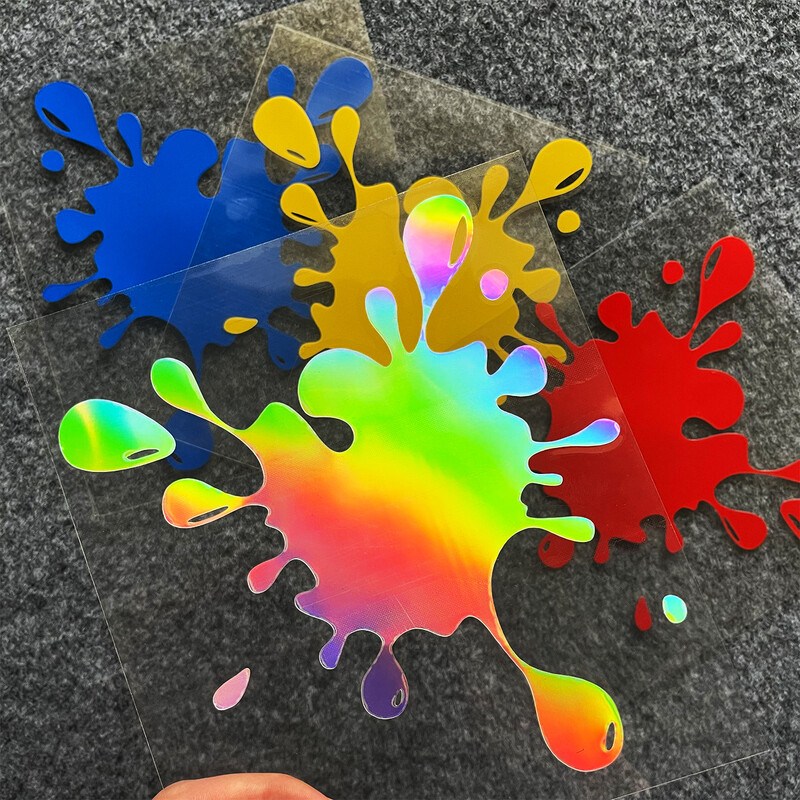 Ανακλαστικά αυτοκόλλητα μοτοσικλέτας Ενδιαφέροντα σημεία Αξεσουάρ βινυλίου Decal Διακόσμηση μοτοσικλέτας σκούτερ Σώμα τανκ Κράνος παρμπρίζ